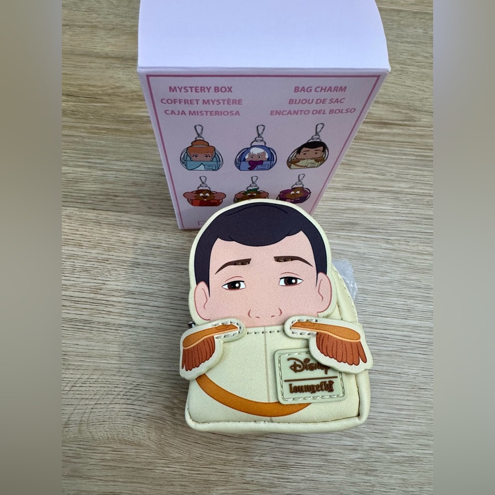 🏰LF Disney Cinderella Prince Charming Mini BP Keychain